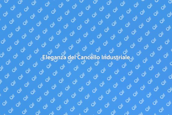 Trasforma la tua casa con un cancello industriale