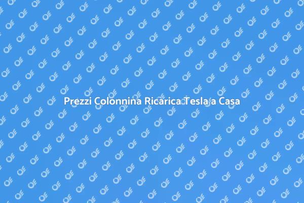 Installazione Colonnina Ricarica Tesla