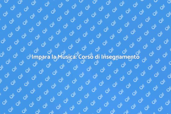 La Musica: Un Corso Trasformativo