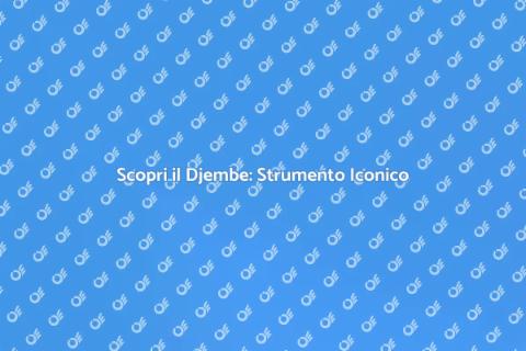 Djembe Professionale: Suono e Passione