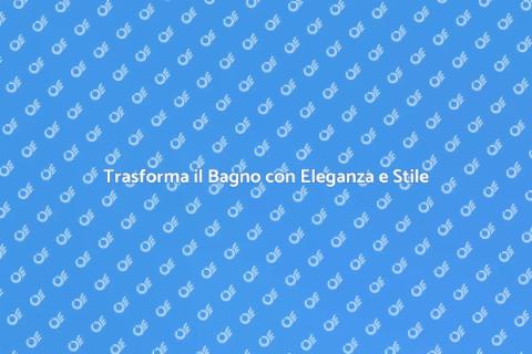 Mobile Bagno Elegante con Ripiani