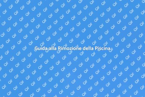 Rimuovere una Vecchia Piscina Facile