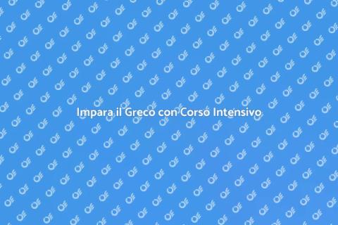 Corso Intensivo di Greco per Tutti