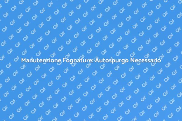 Autospurgo: Fondamentale per la Sicurezza