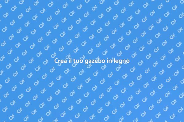 Il gazebo perfetto per il tuo giardino