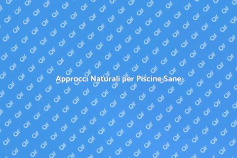 Manutenzione Piscina Senza Clorammine