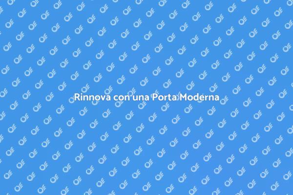 Trasforma i Tuoi Spazi con una Porta