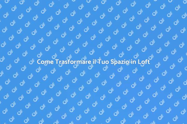 Trasforma il Tuo Spazio in un Loft