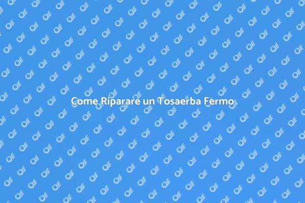 Rimettere in Funzione il Tosaerba