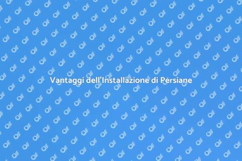 Installazione di Persiane per Casa