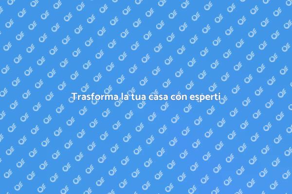 Comfort e ristrutturazioni a portata di mano