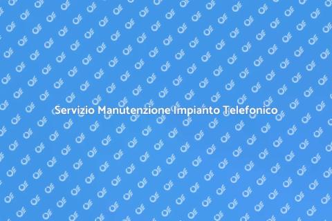 Manutenzione Distanza Impianto Telefonico