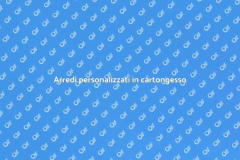 Mobile in cartongesso: guida pratica