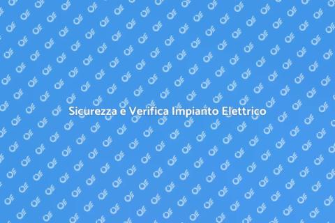 Verifica Impianto Elettrico Esterno