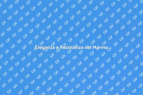 Lavorazione Marmo per Piani di Lavoro