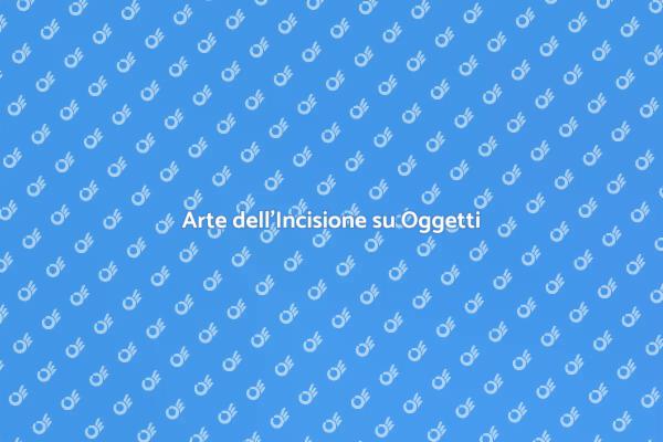 Trasforma Oggetti con Incisioni Uniche