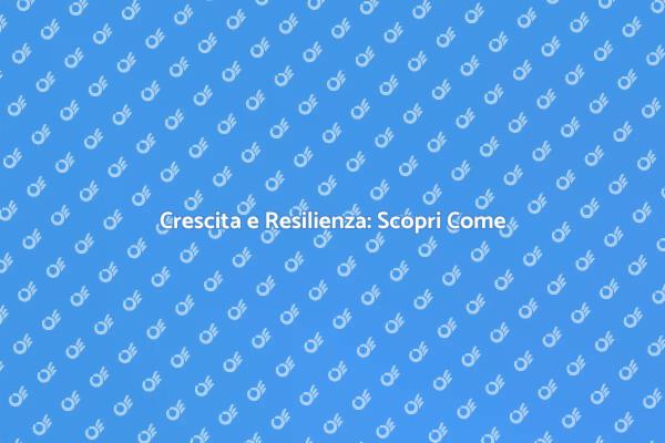 La Consulenza per un Futuro Resiliente