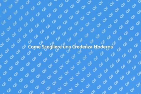 Credenza Moderna: Eleganza e Funzionalità
