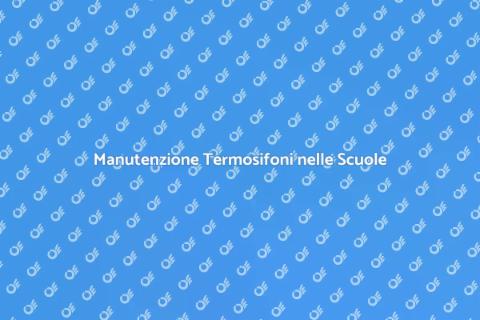 Svuotare Termosifoni a Scuola