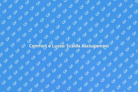 Scalda Asciugamani Elettrico da Bagno