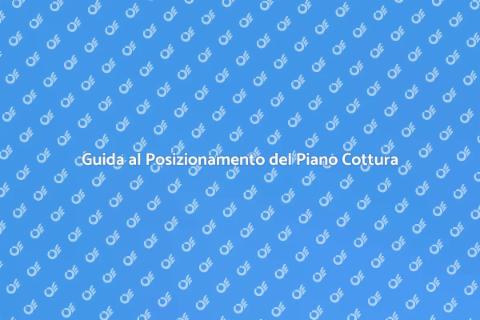Posizionare un Piano Cottura