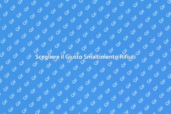 Sostituzione del Sistema di Smaltimento
