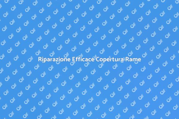 Come Riparare una Copertura in Rame