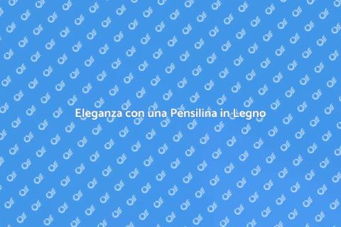 Pensilina in Legno per Esterni