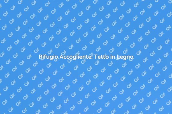 Tetto in Legno: Trasforma il Tuo Terrazzo