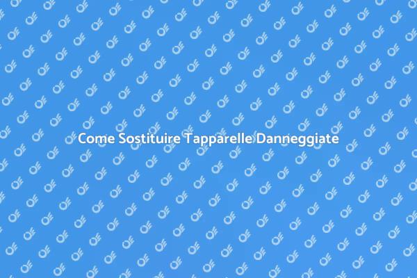 Tapparelle: Sostituzione Facile e Veloce