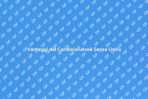 Condizionatore Senza Unità Esterna