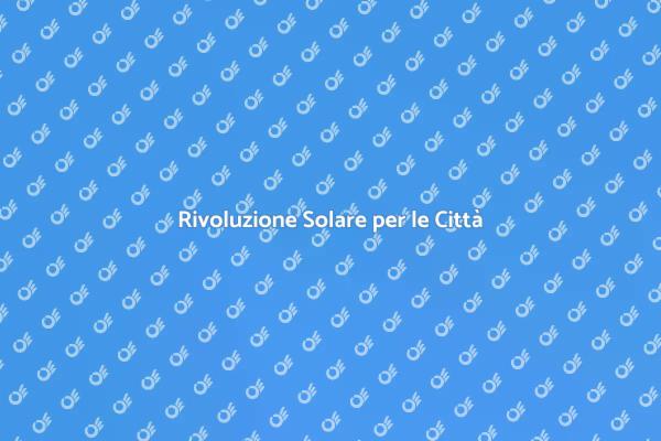 Sostenibilità Urbana con Energia Solare