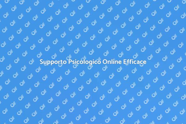 Supporto Psicologico a Distanza