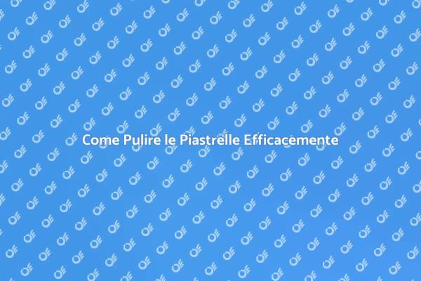 Rinnova le Tue Piastrelle Oggi!