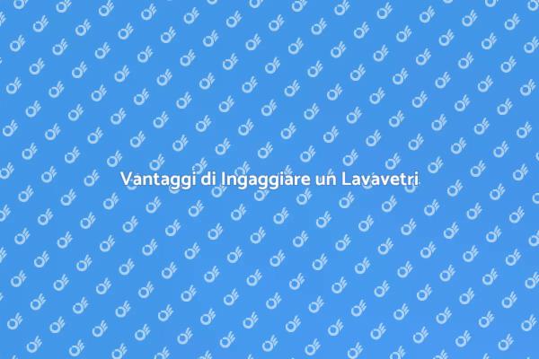 Perché Scegliere un Lavavetri Esperto