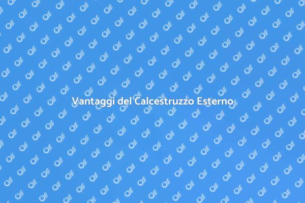 Calcestruzzo Esterno: Bellezza e Funzionalità