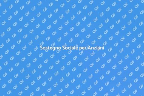 Programma Sociale per Anziani