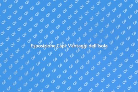 Isola Centrale per Esposizione Capi