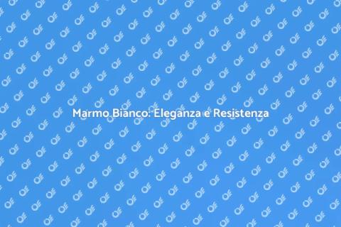 Pavimento in Marmo Bianco per Interni