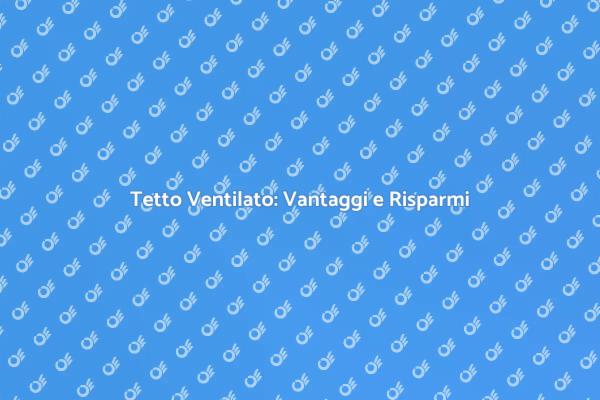Investire nel Tetto Ventilato