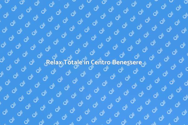 Rigenerati in un Centro Benessere