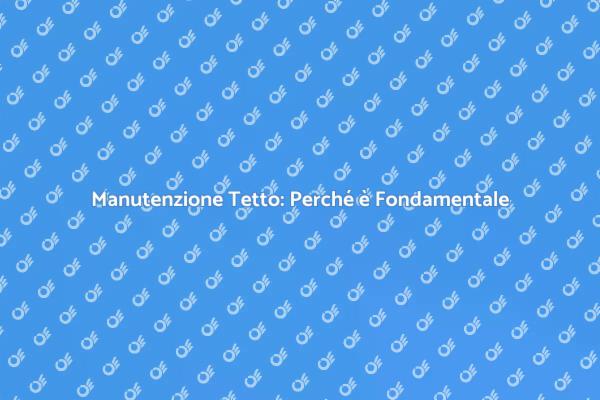 Riparazione Tetto: Tutto Quello che Devi Sapere