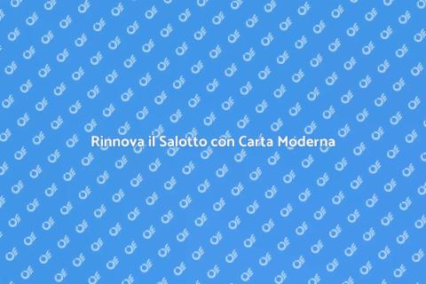 Carta da Parati Moderna per Salotto