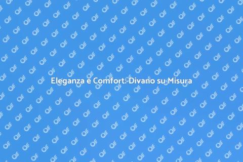 Divano su Misura con Braccioli Sottili
