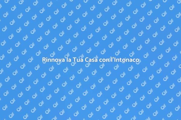 Ristrutturazione Intonaco: Rinnova Casa