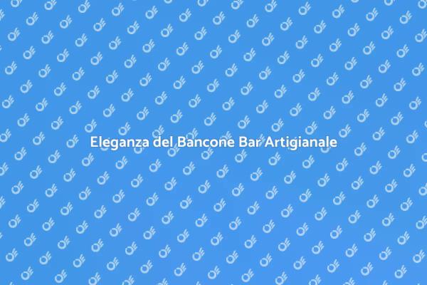 Trasforma il Tuo Spazio con un Bancone Bar