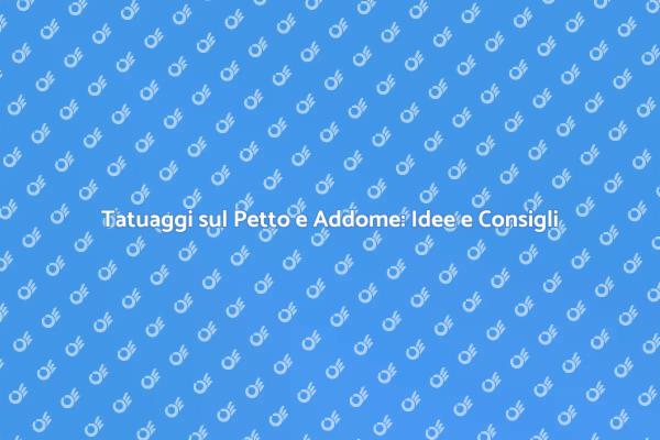 Tatuaggi sul Petto: Espressione e Storia