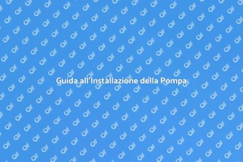 Installazione Pompa di Raccolta