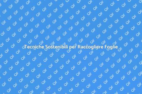 Raccogliere le Foglie in Autunno