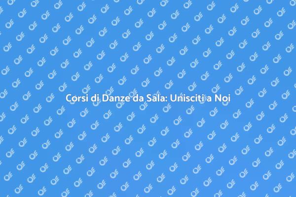 Danze da Sala: Ballare per Connettersi